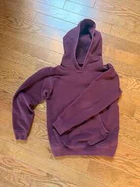 Lululemon Women’s All Yours Fleece Hoodie in Maroon Cassis